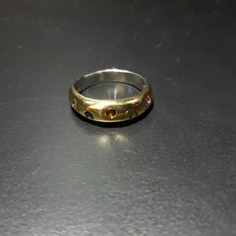 Multi Tourmaline Ring B10